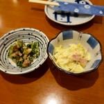 炭串焼 中なか - 小鉢