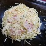 Okonomiyaki Fuugetsu - 豚肉×キャベツたっぷり