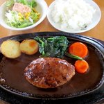ミスタームーン - 料理写真:ハンバーグステーキランチ！