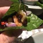 Baan Khanitha Thai Cuisine - ミエンカムはこうやっていただきます