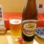 しょうぶ - キリン瓶ビール　￥750