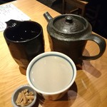 石臼挽き手打 蕎楽亭 - 蕎麦湯割りの焼酎