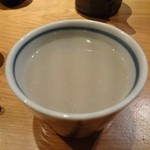 石臼挽き手打 蕎楽亭 - 蕎麦湯