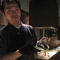たでの葉 - ご主人の小鶴さん。若いがこんな素敵なお店をプロデュースするセンスが素晴らしい。