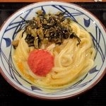 丸亀製麺 - 高菜明太釜玉うどん！