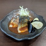 鯖の味噌煮定食（秋冬限定）