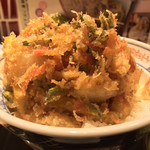 味奈登庵 - 形而上の野菜かき揚げ天丼。
      これが良いンだな