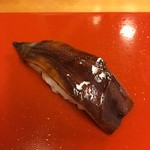 Sushi Tokusuke - イカのエンペラはヅケで