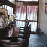 新富士本店 - 入り口　カウンター