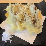 HAMA庵 - 一二味そば の 天ぷら