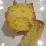 トラットリア ダイ パエサーニ - 割ったところ