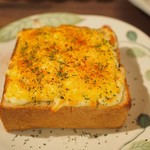 喫茶室ミミタム - チーズトースト＠角食