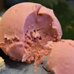 とん唐てん - 生チョココロッケ 季節のアイス添え(あまおう)