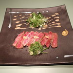 グリル葵 - 牛肉のタタキ