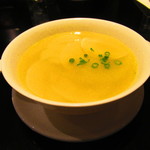 黄鶴 - ランチ　調理長おすすめコース　４５００円（税込）薄切り春筍のスープ【２０１９年３月】