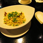 黄鶴 - ランチ　調理長おすすめコース　４５００円（税込）浅蜊貝入り炒飯　生姜の香り【２０１９年３月】