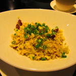 黄鶴 - ランチ　調理長おすすめコース　４５００円（税込）浅蜊貝入り炒飯　生姜の香り【２０１９年３月】