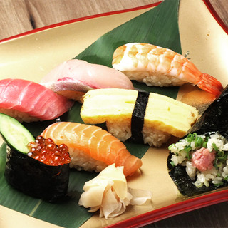 Luxury where you can enjoy all-you-can-eat Sushi made with the utmost care by craftsmen◎