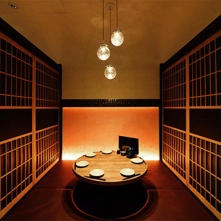 We have large and small private rooms available◎Enjoy Sushi and sake in a high-quality private Japanese space.