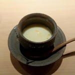 Sushi Karashima - 真鯛の出汁だけの茶碗蒸し