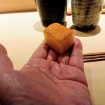 鮨 唐島 - 玉子焼き