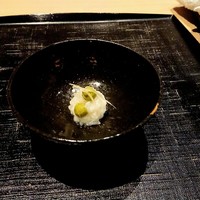 日本料理 ながおか - えんどう豆のお粥