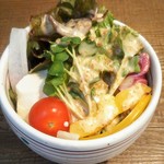 Tsudanumaya - セットのサラダ