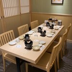 Sushiya Ginzou - 8名様テーブル個室　（喫煙ルームございます）