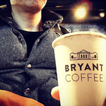 BRYANT COFFEE - 竹炭のブラックラテ￥５００