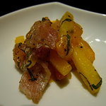 村山 - 柿と生ハムのマリネ