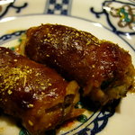 村山 - 牡蠣の牛肉巻き（味噌たれ）