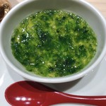 広典 - フォアグラの茶碗蒸し海苔の餡かけ