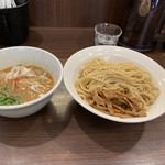 らーめんONE - 海老つけ麺 300g 850円^_^ 流石の美味しさ^ ^