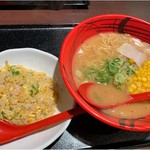 風神雷神 RA-MEN - 味噌ラーメン 炒飯セット