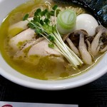 だるま製麺所 - 特製だしそばお茶潮980円