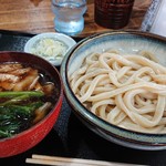 Teuchi Kokora No Inaka Udon Nankan - うえ～い♪  肉汁つけうどん太麺(300g )