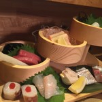 季節料理 薗 - 造り盛り合せ