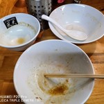 煮干中華ソバ イチカワ - 完食～