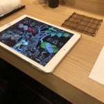 寿司 ふたば屋 - iPadでも注文できる。外国人には良いかも