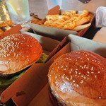 WOLF BURGERS - WAGYU WOLF14.9 ＆  Aged beef burger ＆ Cheese Fries