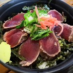 市場のめし屋 浜ちゃん - 鰹のタタキ丼