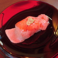 神戸牛 大地 - 神戸牛ステーキ寿司 NEGA Prime Kobe beef 特上 大トロ 1,600円