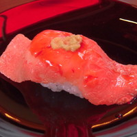 神戸牛 大地 - 神戸牛ステーキ寿司 NEGA Prime Kobe beef 特上 大トロ 1,600円