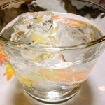 はつしろ - 岡垣（芋焼酎）のロック