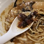 煮干し豚骨らーめん専門店 六郷 - ホタルイカ