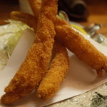 美はる - エビフライ単品（1,110円）