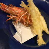 五反田鮨 SUSHI TOKYO 81 - 白魚の天ぷら・車海老の頭の素揚げ
