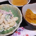 Taishuuryouri Fukurou - マカロニサラダ、漬物