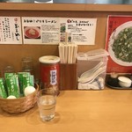 ラーメンまるイ - 調味料類