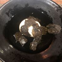 いまここ - 白胡麻豆腐のトリュフ乗せ。出汁がとても美味しい